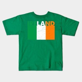 Ireland Flag Irish Pride St. Patrick's Day T-Shirt Kids T-Shirt